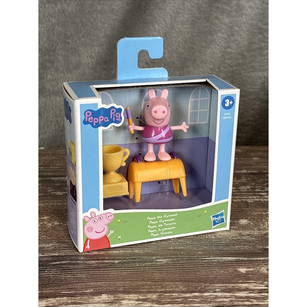 Peppa Pig Peppa The Gymnast Toy Figure And Accessories New In Box Great For Gift